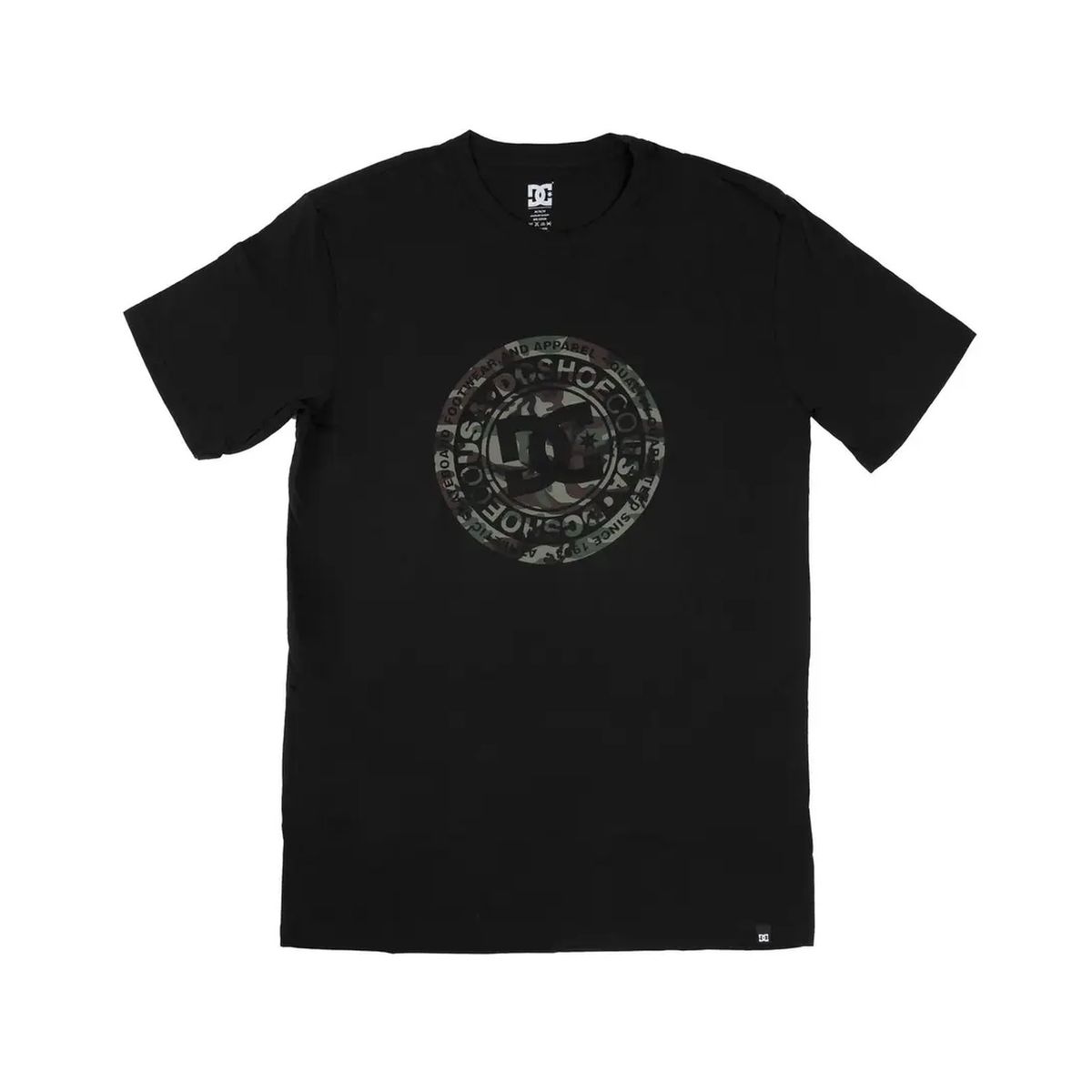 DC SHOES - Polera Hombre Circle Star Negro DC