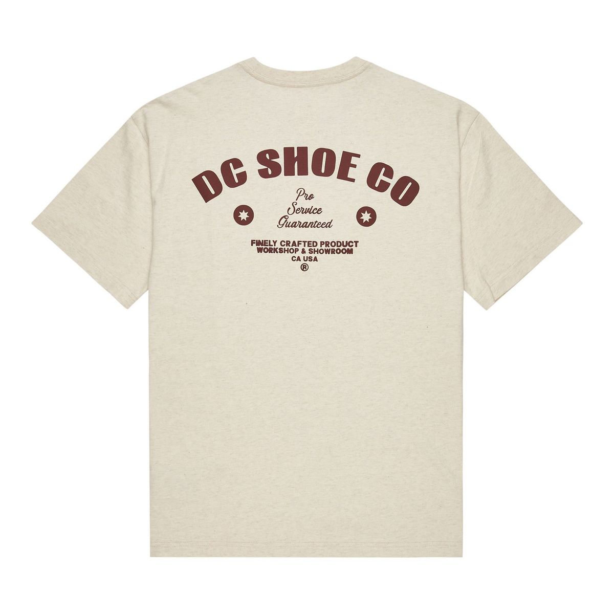 DC SHOES - Polera Hombre Pro Service Beige DC