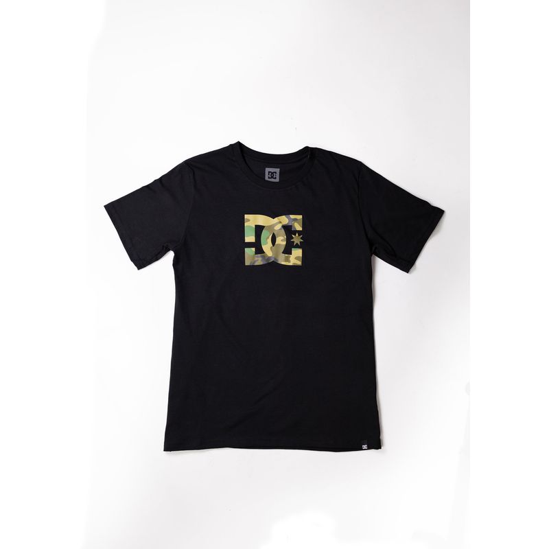 DC SHOES - Polera Niño Star Fill Negro DC