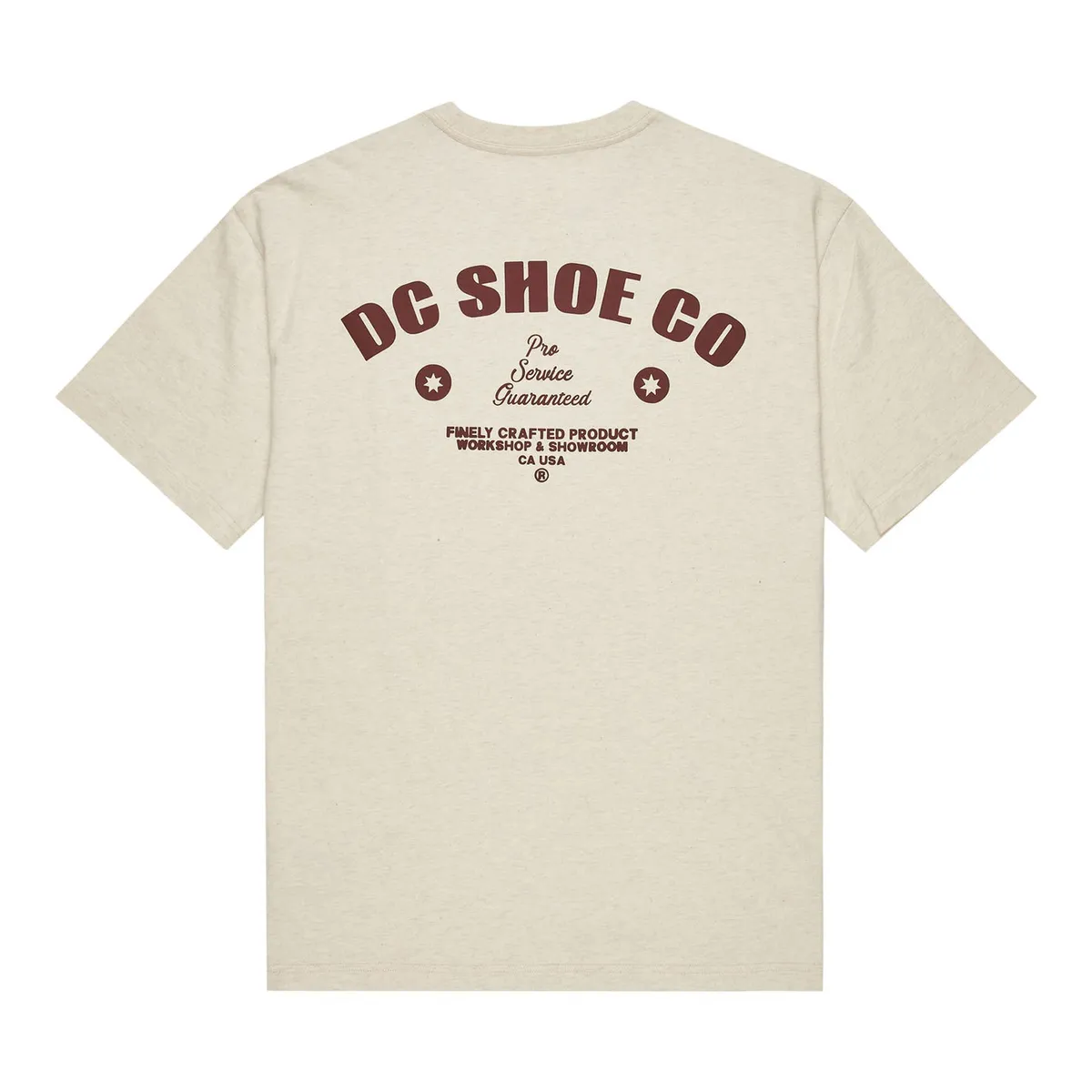 DC SHOES - Polera Hombre Pro Service Beige DC