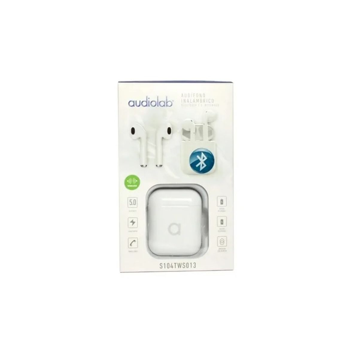 AUDIOLAB - Audífono Bluetooth 5.0 Audiolab Modelo TWS013