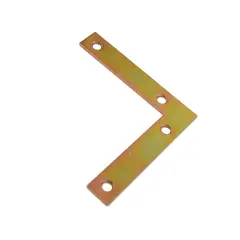 DEVA - ESCUADRA PLANA 2 69 ZINC SIN TORNILLOS