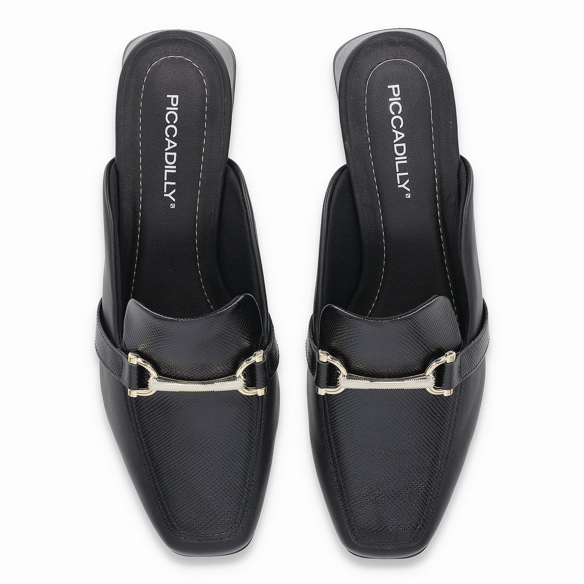 PICCADILLY - Zapato Mujer Negro/Dorado Tati 83 Piccadilly