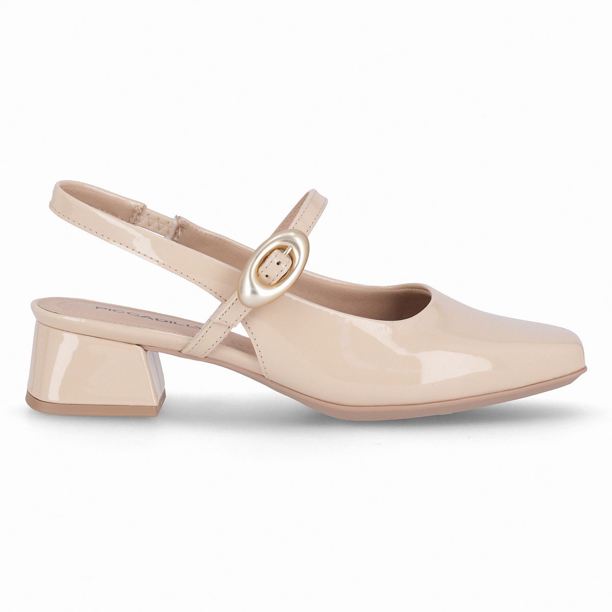 PICCADILLY - Zapato Mujer Café Claro/Charol Tati 82 Piccadilly