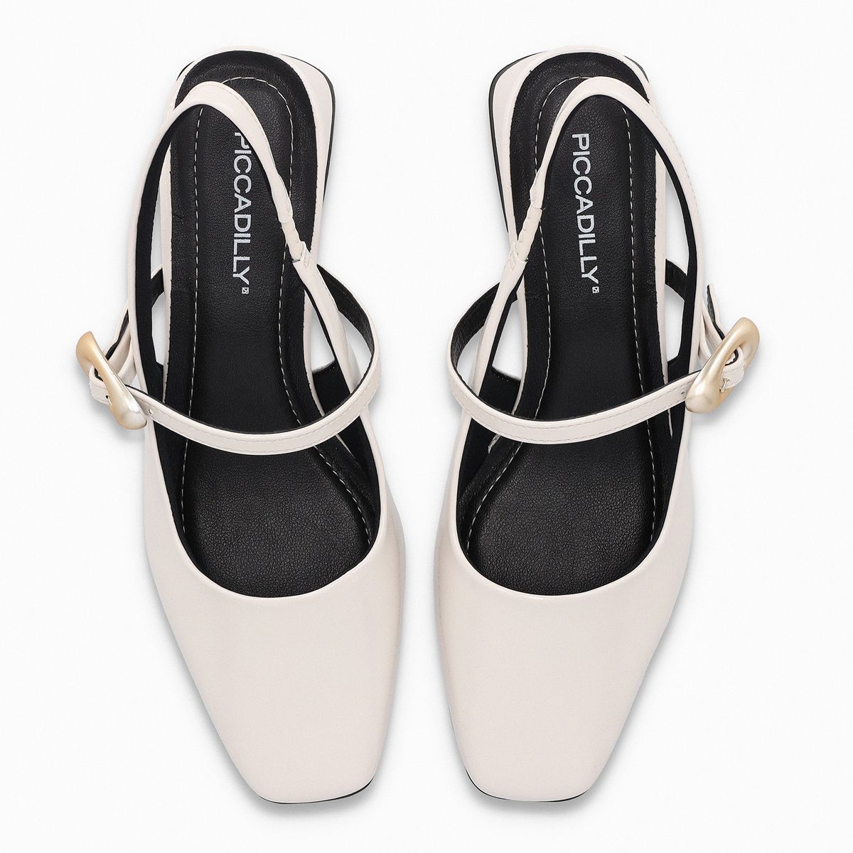 PICCADILLY - Zapato Mujer Crema/Charol Tati 82 Piccadilly