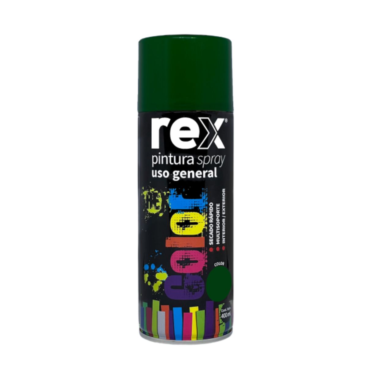 REX - SPRAY VERDE OSCURO REX 400ML