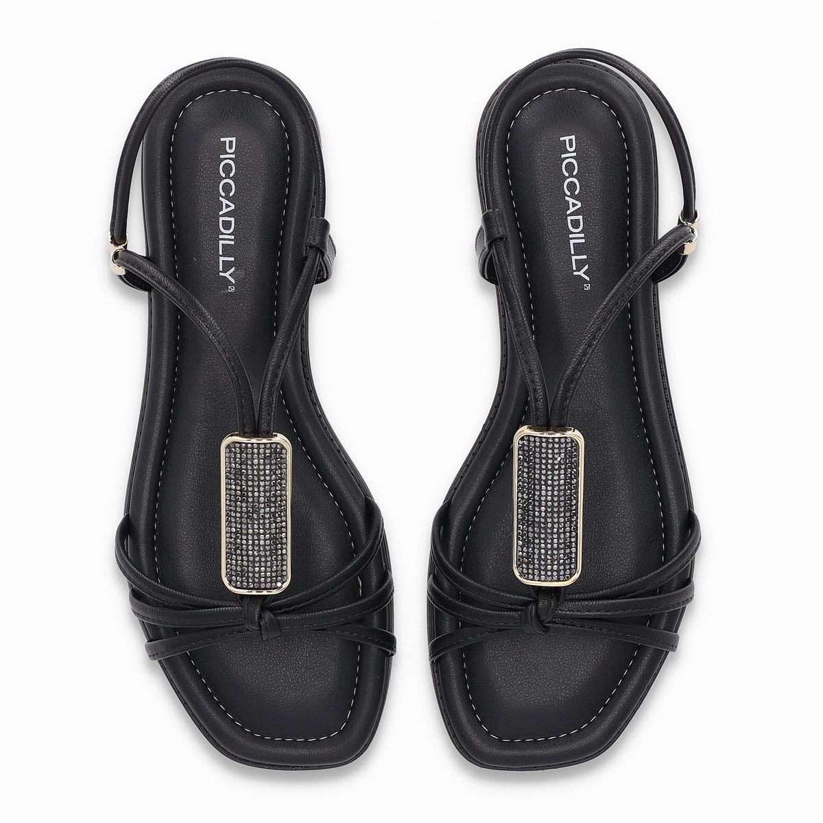 PICCADILLY - Sandalia Mujer Negro/Strass Gabi 069 Piccadilly