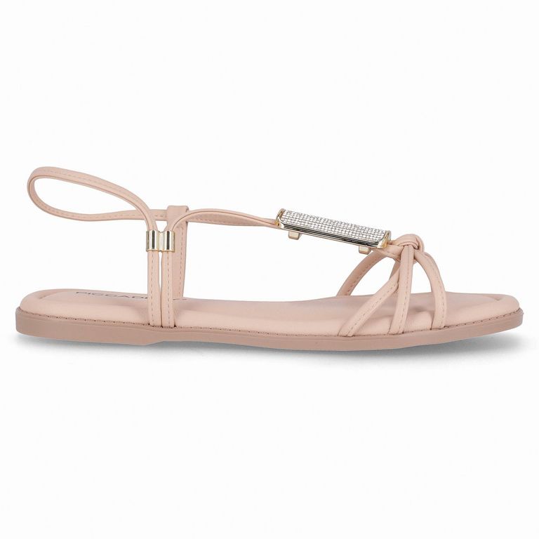 Sandalia Mujer Rosa/Strass Gabi