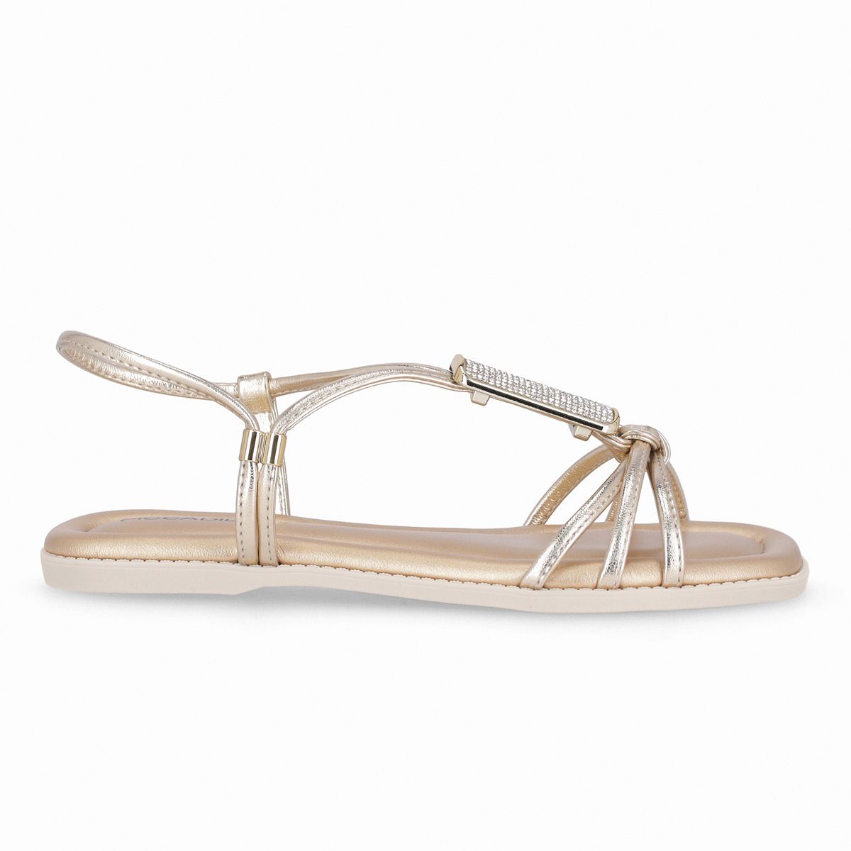 PICCADILLY - Sandalia Mujer Dorado/Strass Gabi Piccadilly