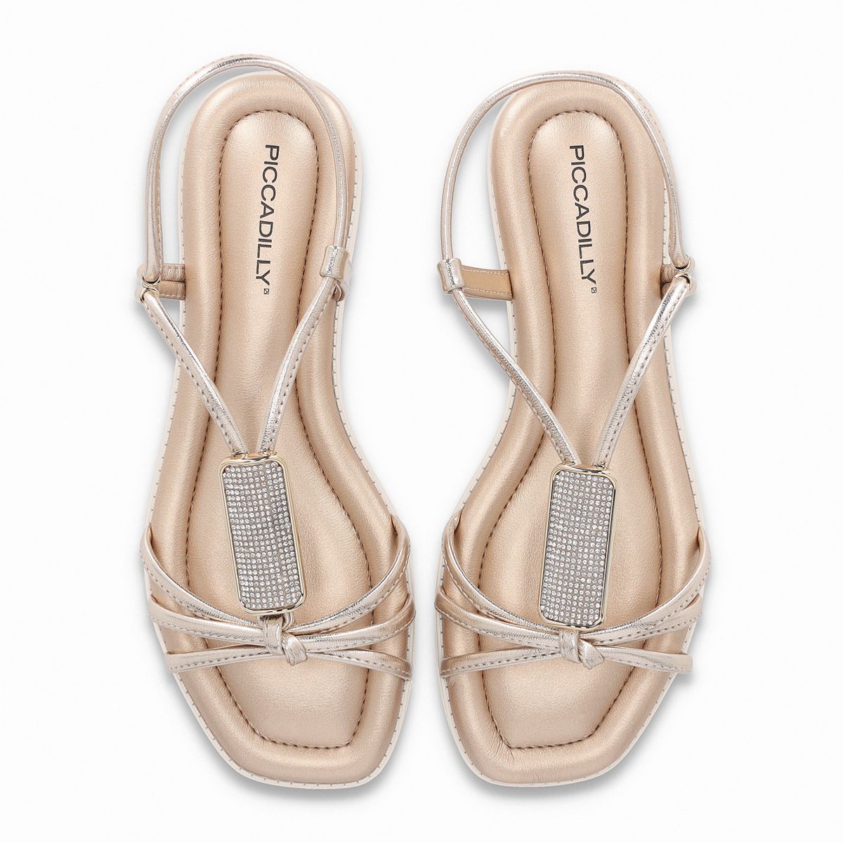 PICCADILLY - Sandalia Mujer Dorado/Strass Gabi Piccadilly