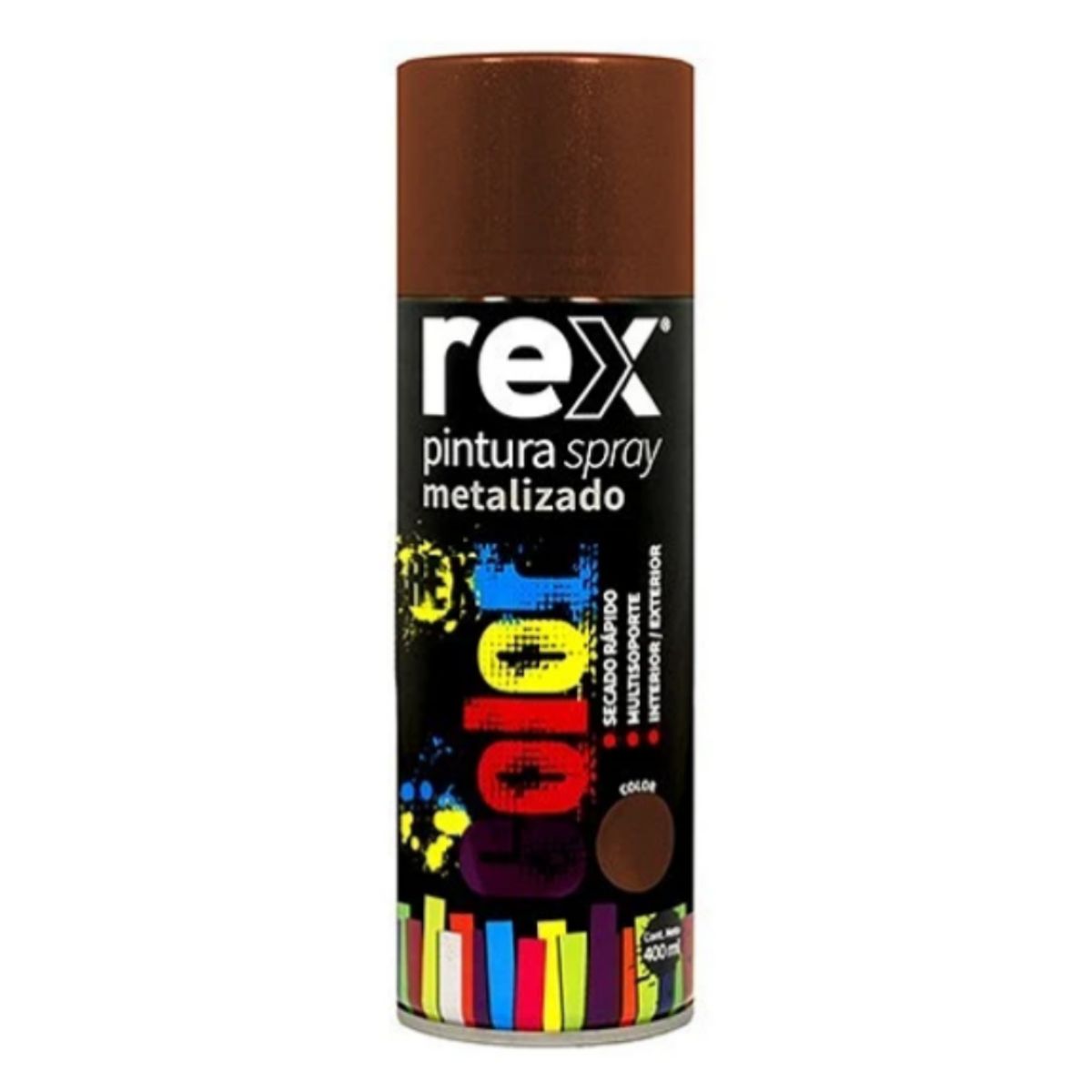 REX - SPRAY METALIZADO COBRE 400ML REX