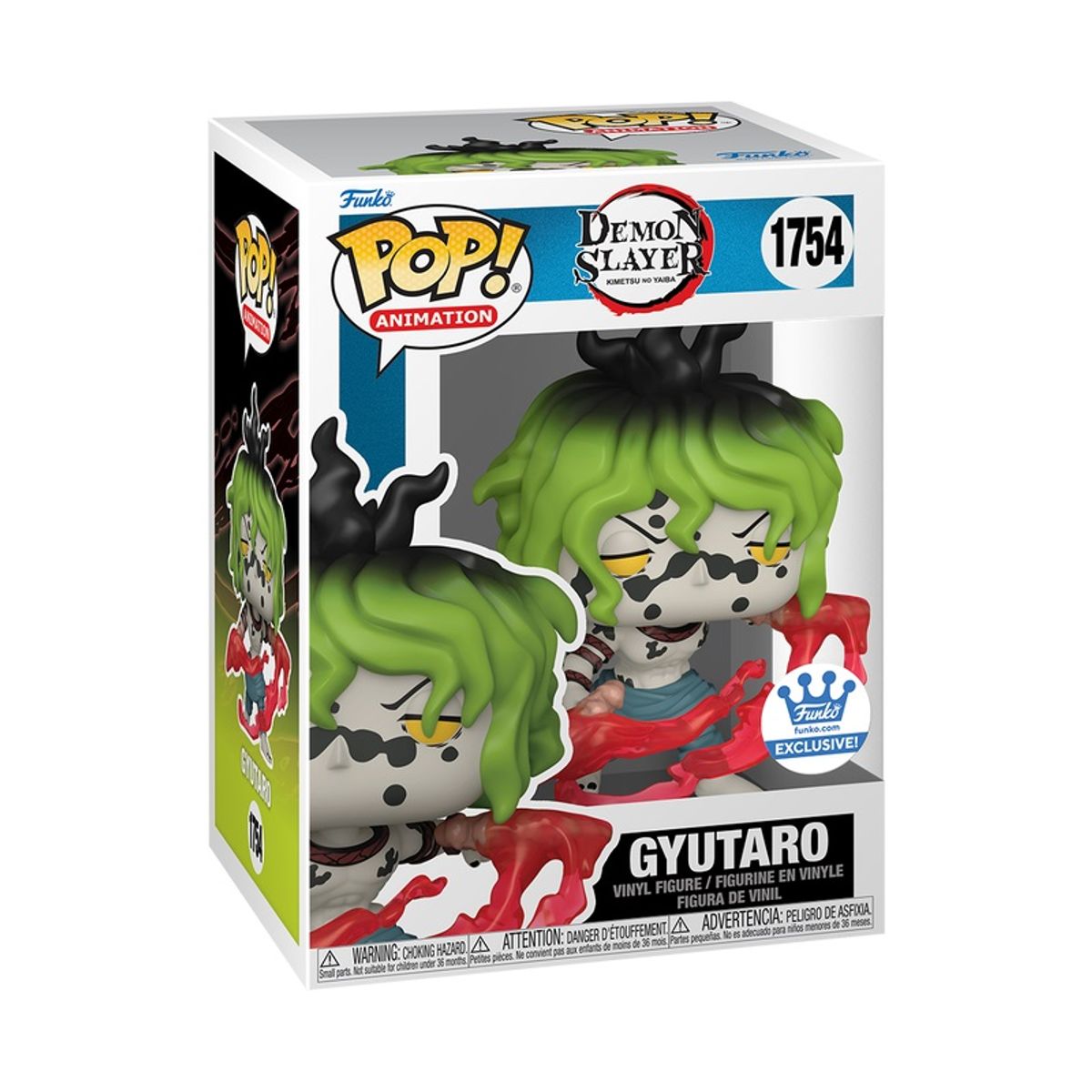FUNKO - Funko Pop Demon Slayer Gyutaro 1754 + Protector