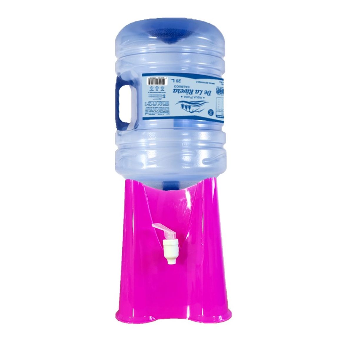 GENERICO - Dispensador de agua de sobremesa rosado