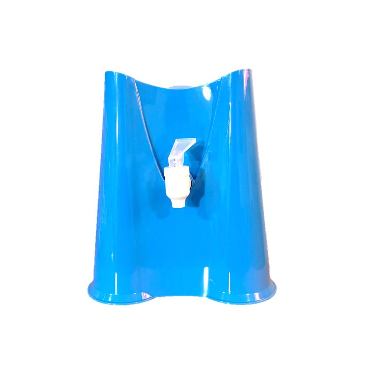GENERICO - Dispensador de agua forma triangular celeste