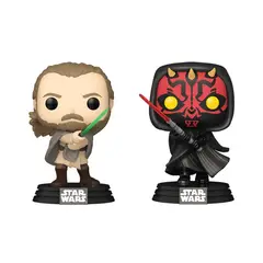 FUNKO - Pop Star Wars Qui Gon Jinn Vs Darth Maul