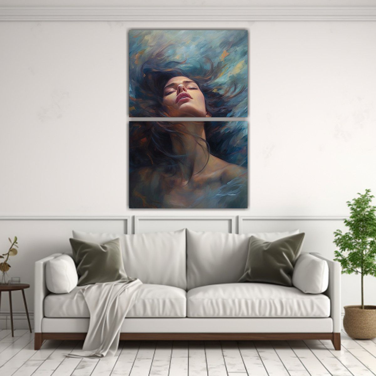 GENERICO - Díptico Perspectiva Emocional En Movimiento 65x100 Cm