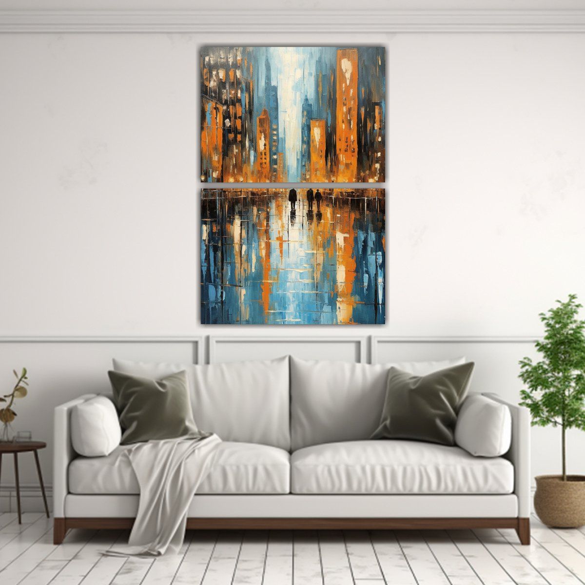 GENERICO - Pintura De Arte De Pared Inspiración Tonos 75x100 Cm