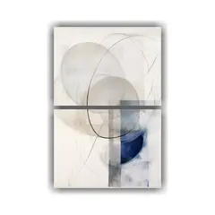 GENERICO - Pintura De Lienzo Con Esquema Inspirador Basado 75x100 Cm
