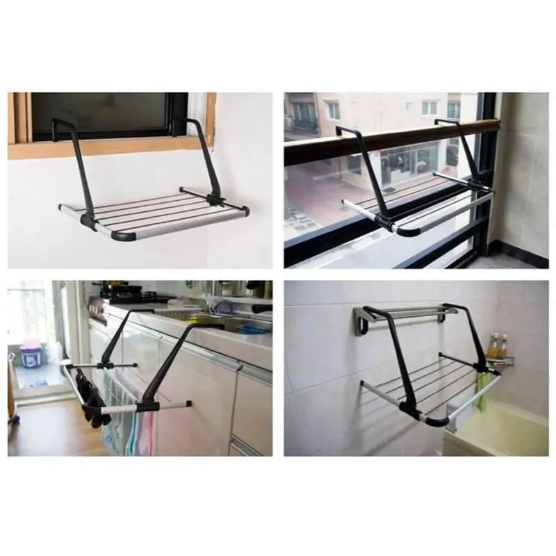 MOVI - Tendedero de Ropa Plegable Colgante Ajustable