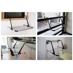 MOVI - Tendedero de Ropa Plegable Colgante Ajustable