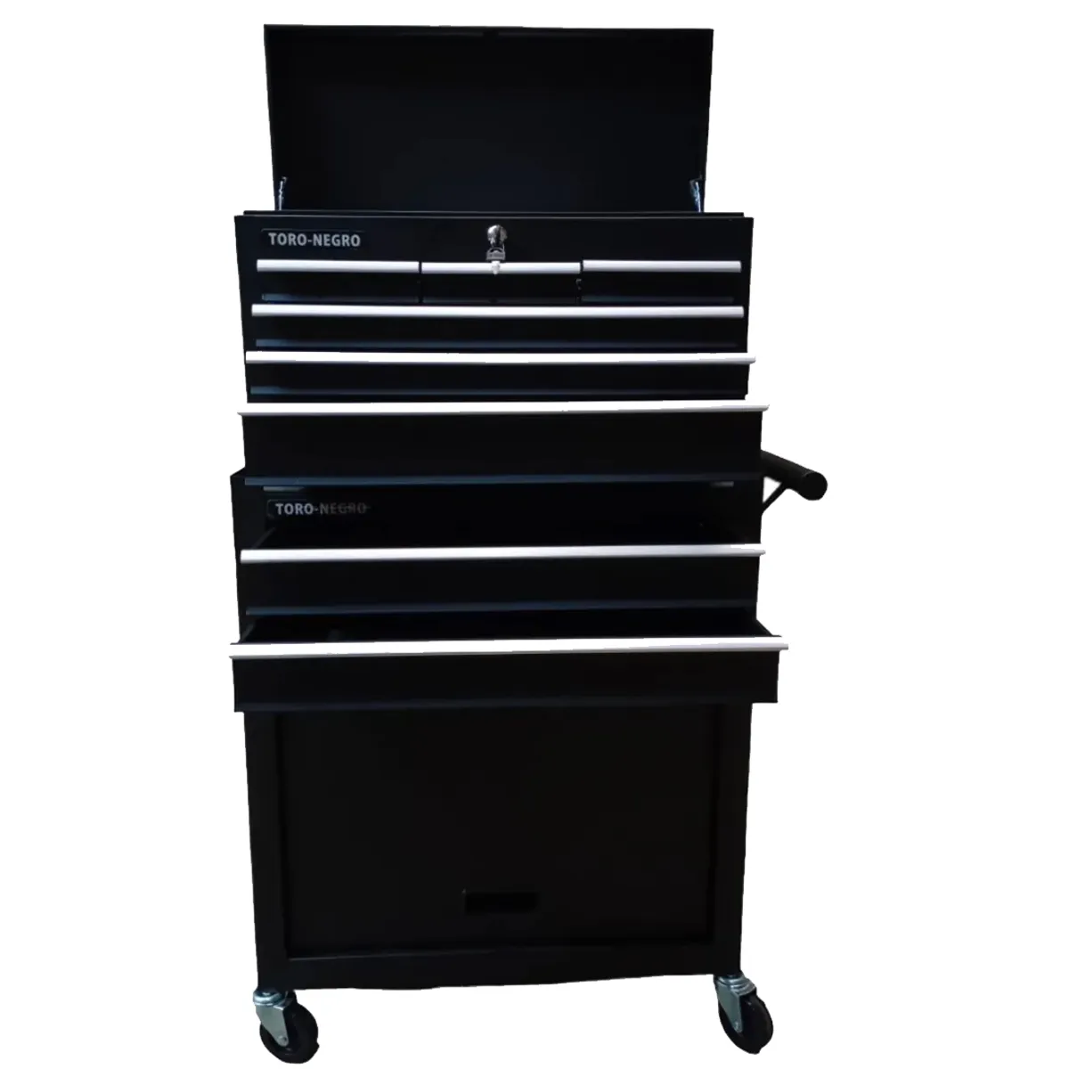 GENERICO - Gabinete Para Herramientas 10c Metálico Negro Negro