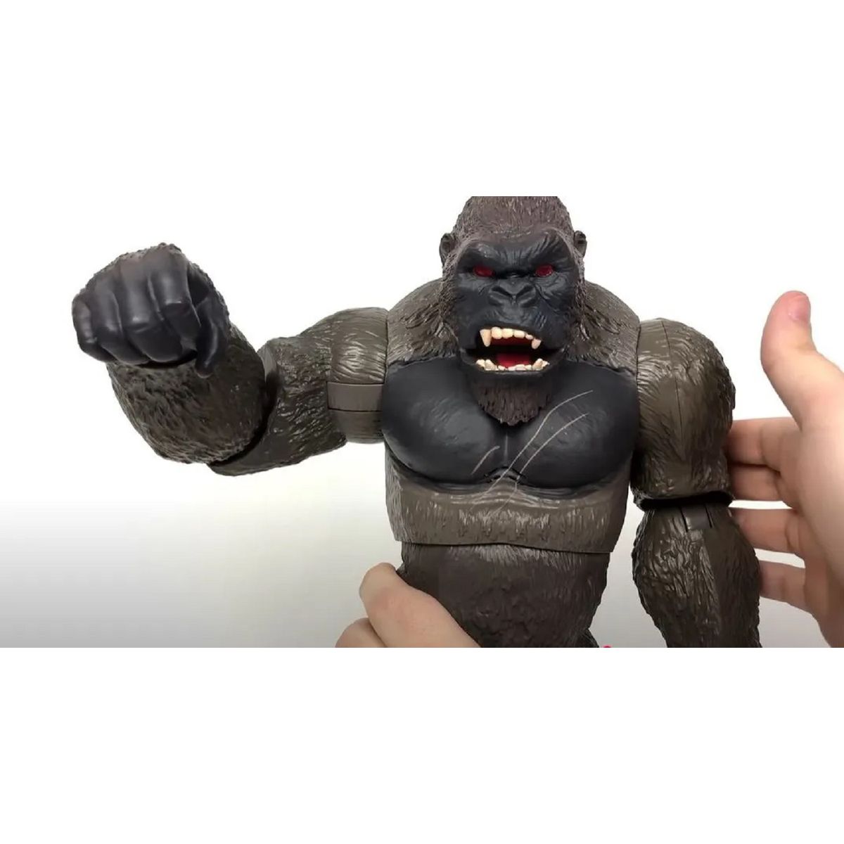 PLAYMATES TOYS - Godzilla Vs Kong Juguete Kong Monsterverse Sonido Luz 33 Cm