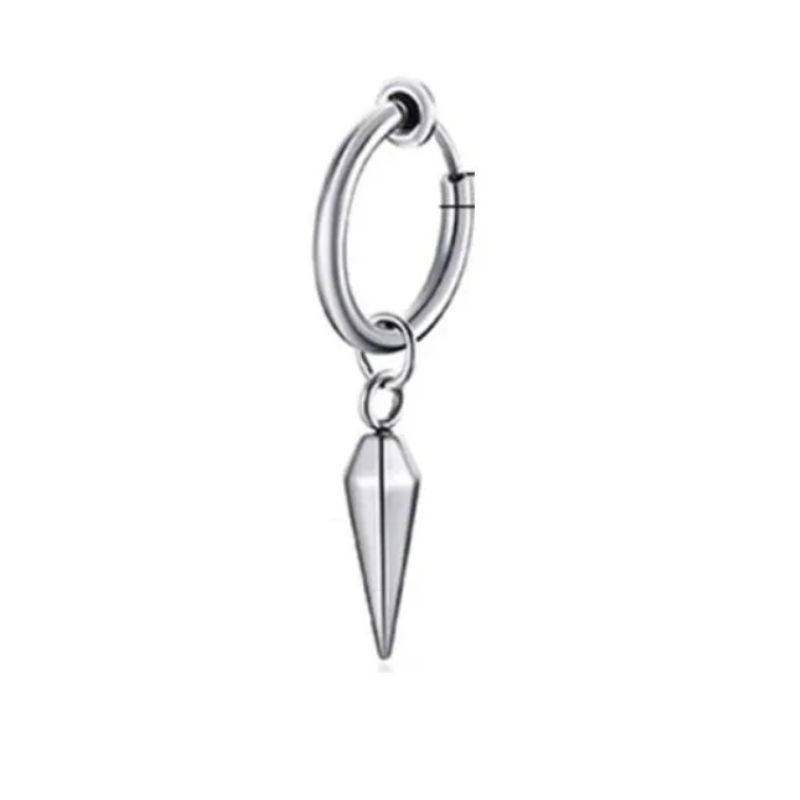 GENERICO - Aros A Presion Vikingo Punta Silver Space Hombre Mujer
