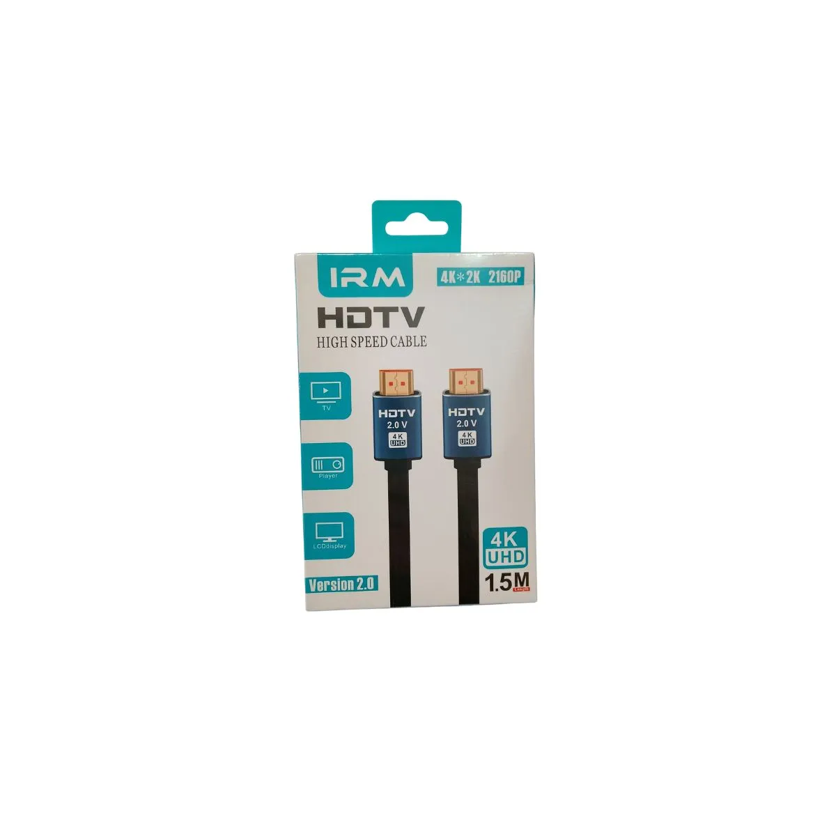 IRM - Cable HDMI de 1.5 Metros 4K 2K UHD