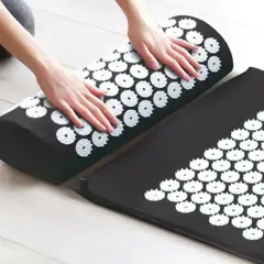 MOVI - Alfombra Yoga Acupuntura + Cojín