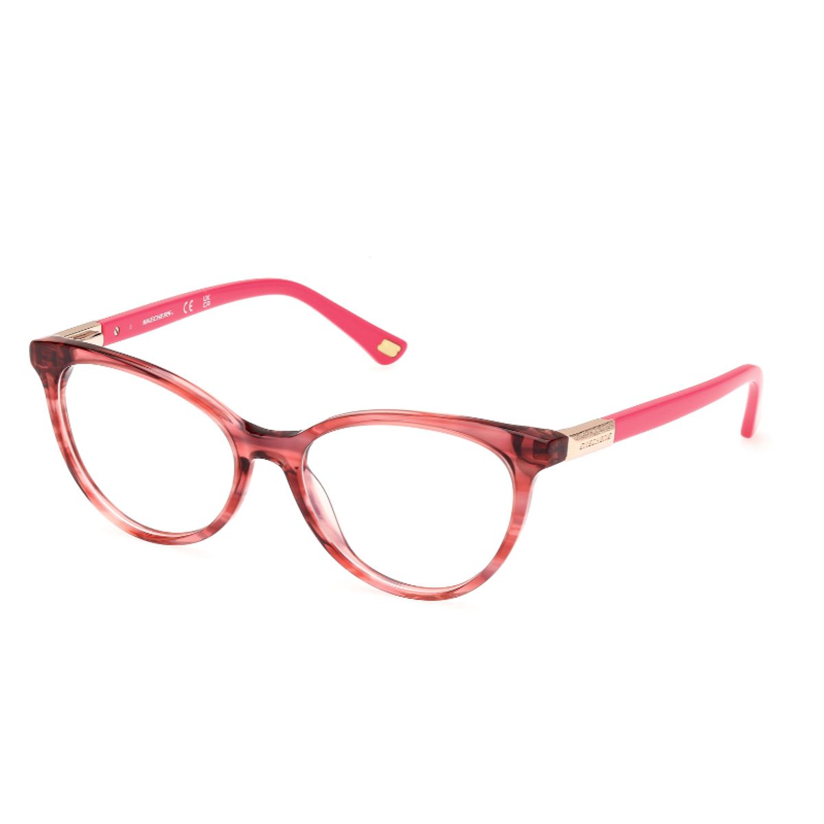 SKECHERS - Lentes Ópticos Rosado Transparente Skechers