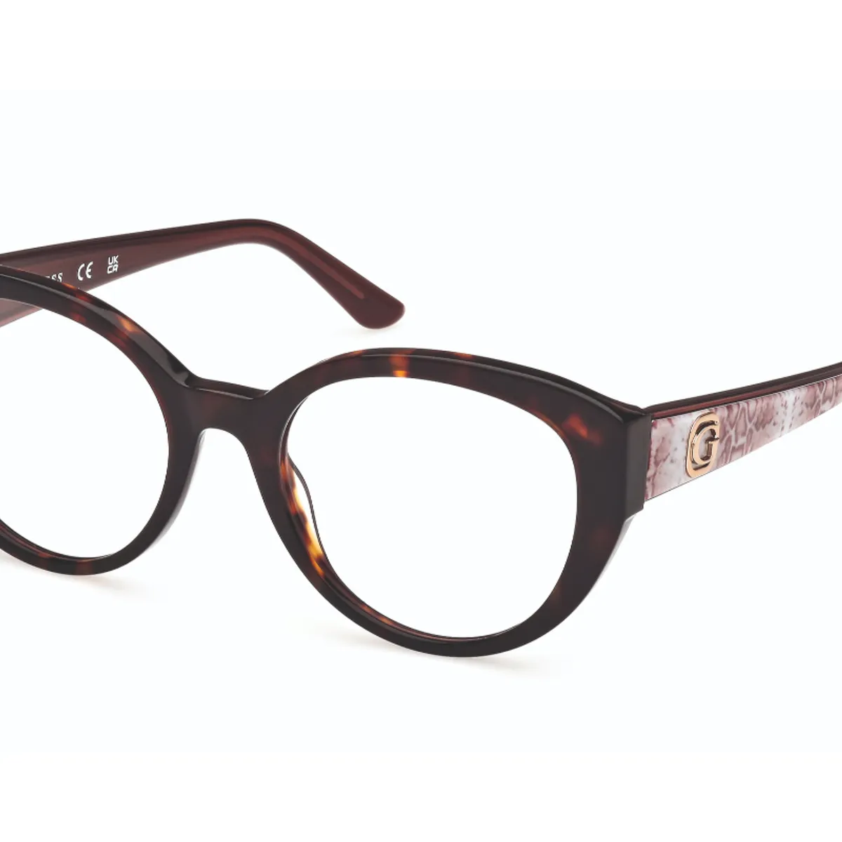 GUESS - Lentes Ópticos Havana Oscuro Guess