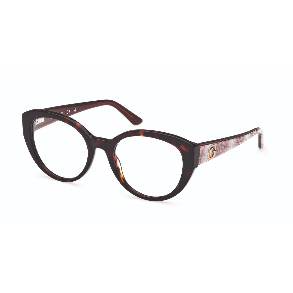GUESS - Lentes Ópticos Havana Oscuro Guess