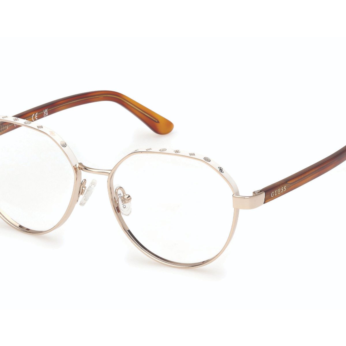 GUESS - Lentes Ópticos Dorado Guess