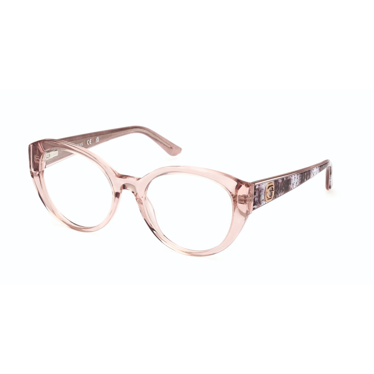 GUESS - Lentes Ópticos Rosado Transparente Guess