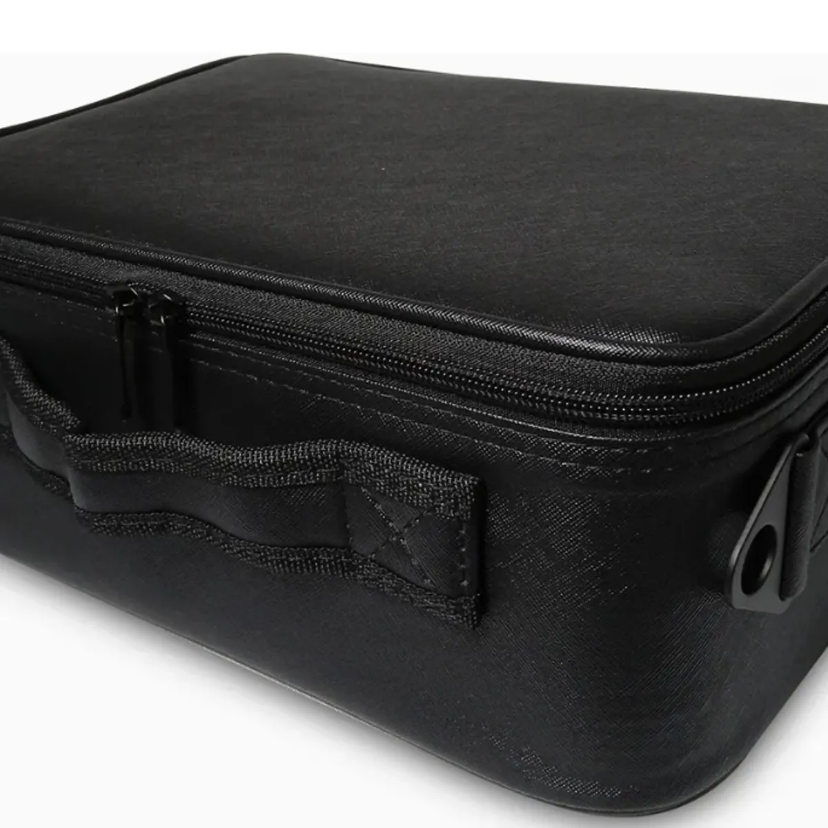 GENERICO - Estuche De Maquillaje Con Espejo Y Luz Led Negro