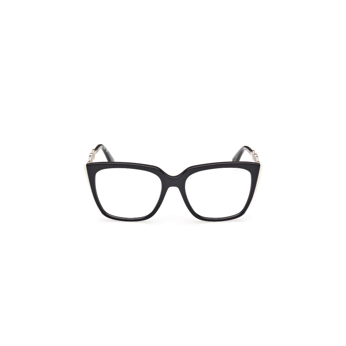 GUESS - Lentes Ópticos Negro Brillante Guess by Marciano