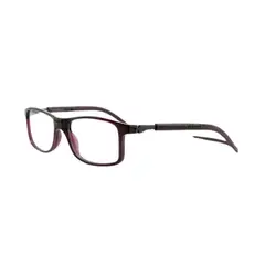 SLASTIK - Lentes Ópticos Kanan Prime Bordo Oscuro con Clip Magnético