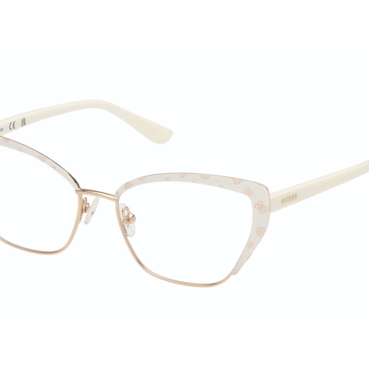 GUESS - Lentes Ópticos Blanco Guess