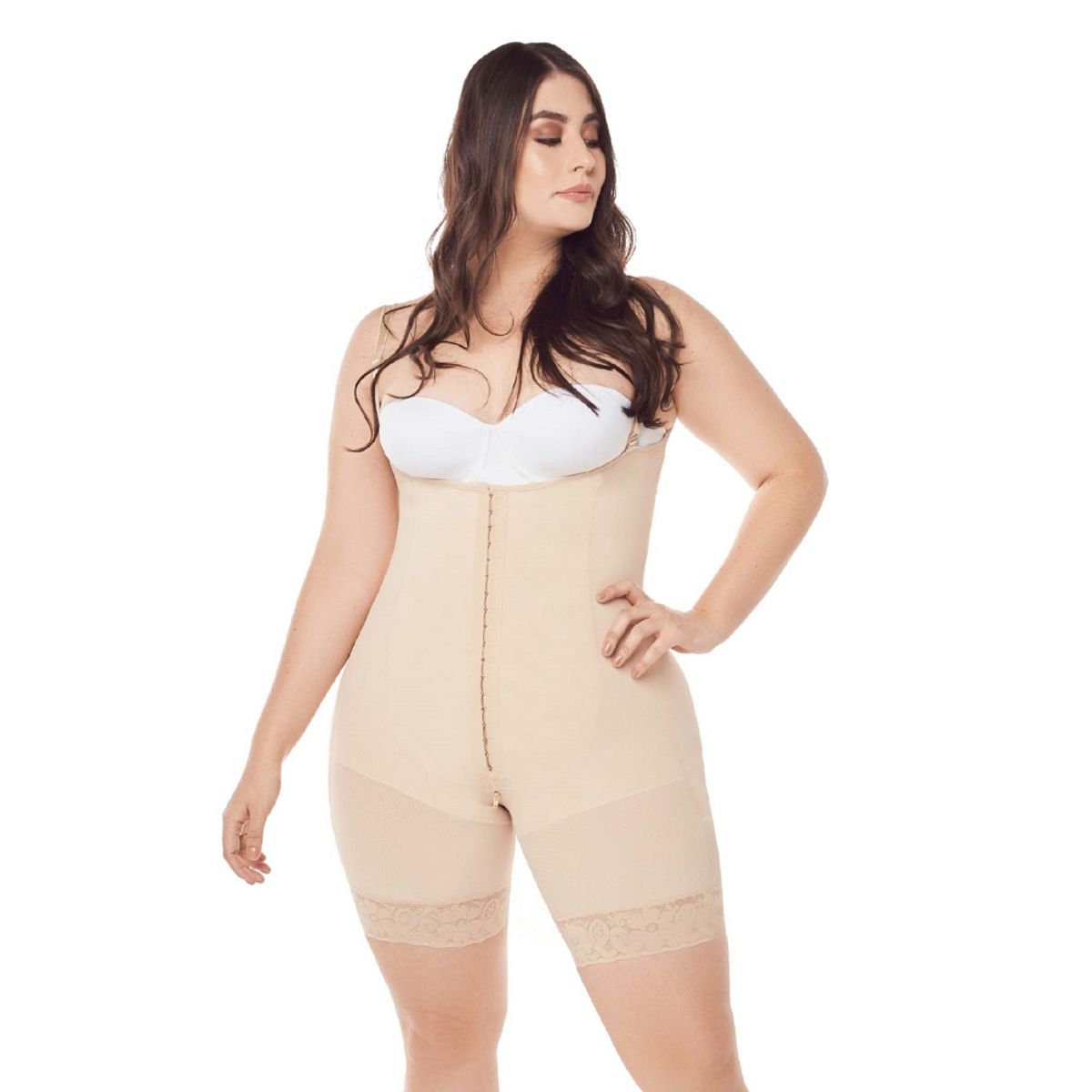 BODYFLEX - Faja Colombiana Bodyflex  Media Pierna Compresión Alta 004R