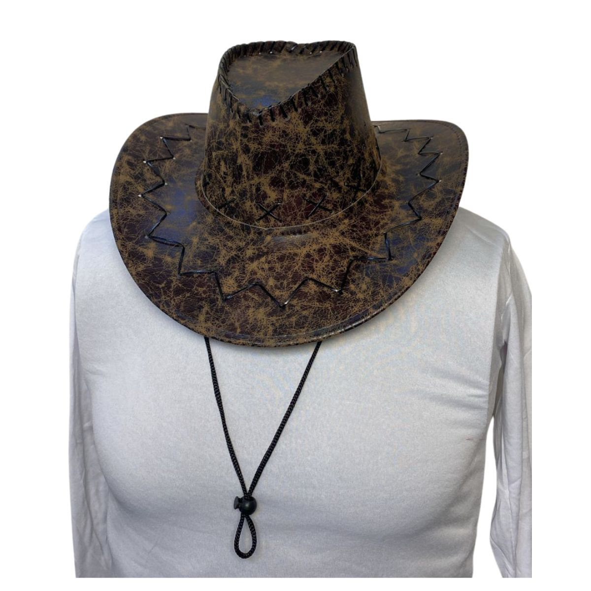 EKOL TACTICA MILITAR - Sombrero Vaquero Unisex Gorro Oeste Fiestas Patrias