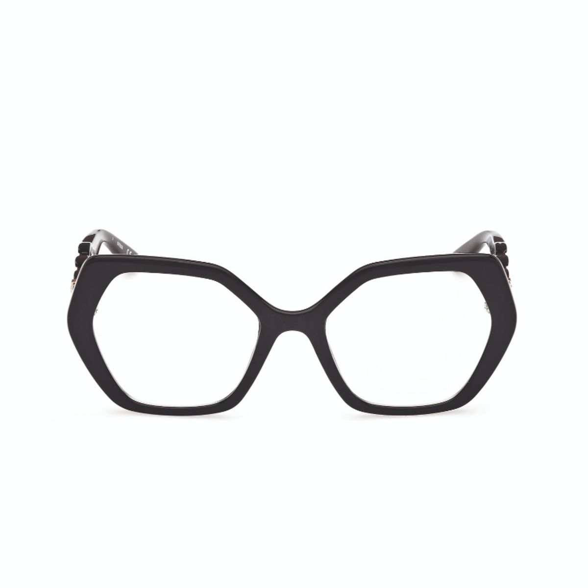 GUESS - Lentes Ópticos Negro Brillante Guess
