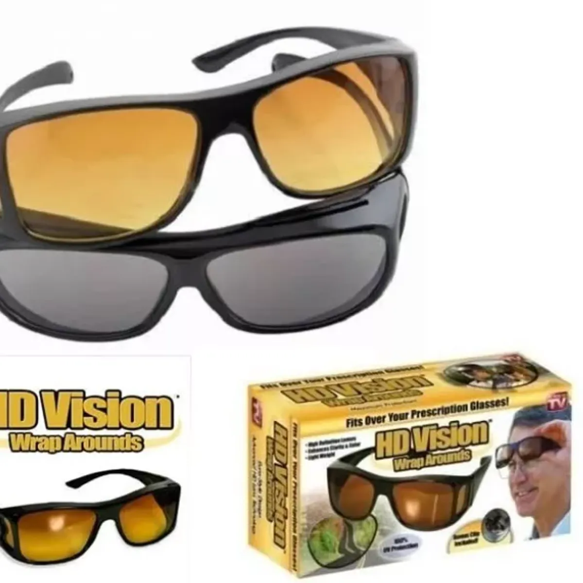 GENERICO - Lentes De Visión Pro HD  Gafas de Alta Definición y Protección Visual