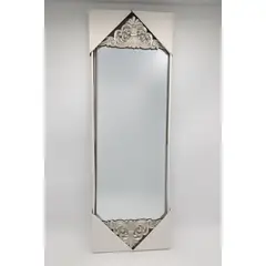 NEWTREE - Espejo Decorativo con Marco de Poliresina 66x20 cm