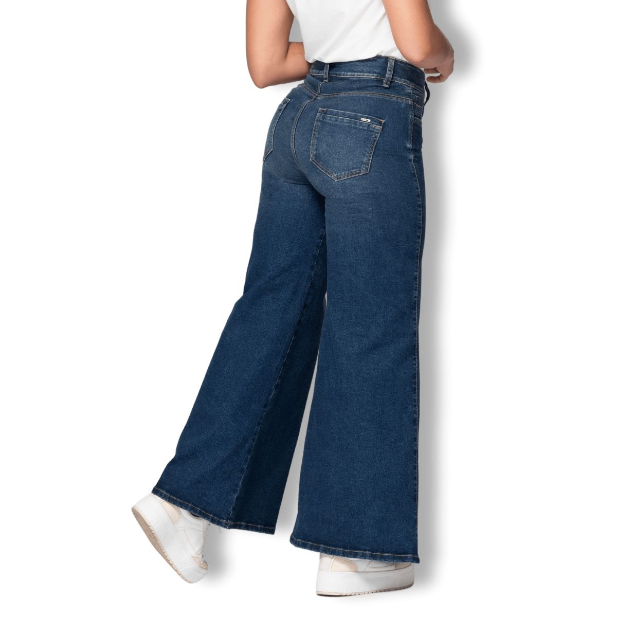 TRUCCOS JEANS - Jeans Palazzo Mujer Elasticado  - T22077668
