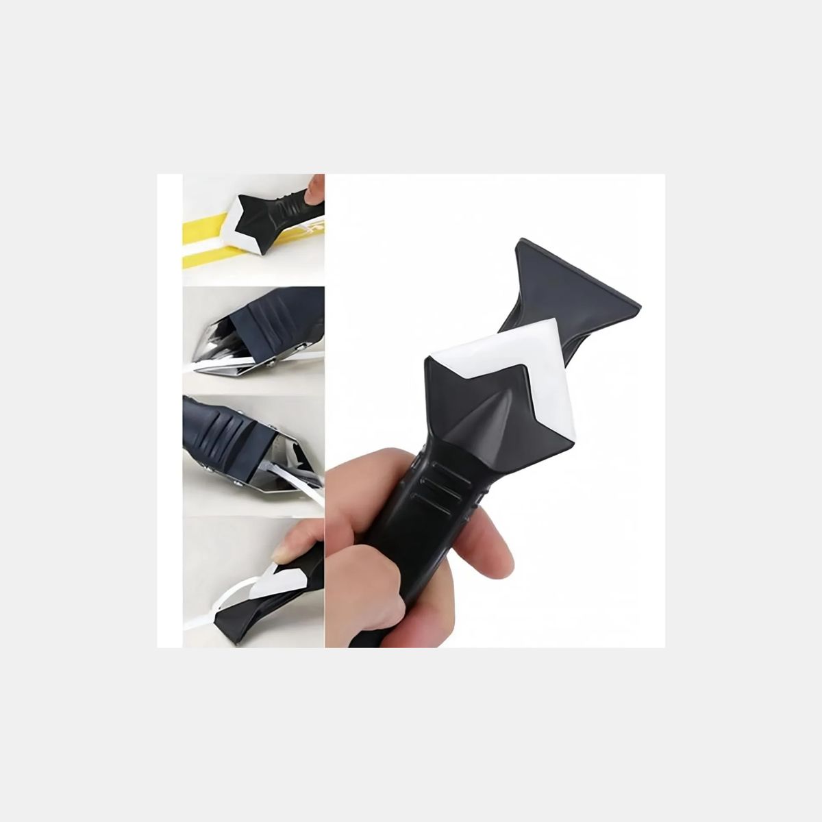 GENERICO - Herramienta Espátula de Calafateo 3 en 1 - Raspador y Removedor