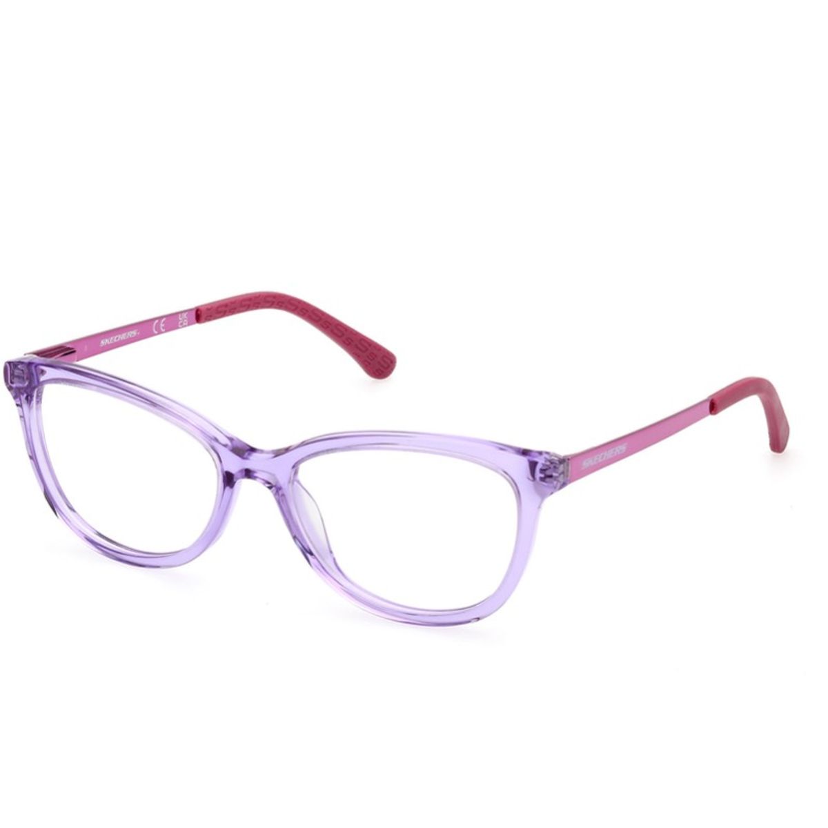 SKECHERS - Lentes Ópticos Violeta Transparente Skechers Kids