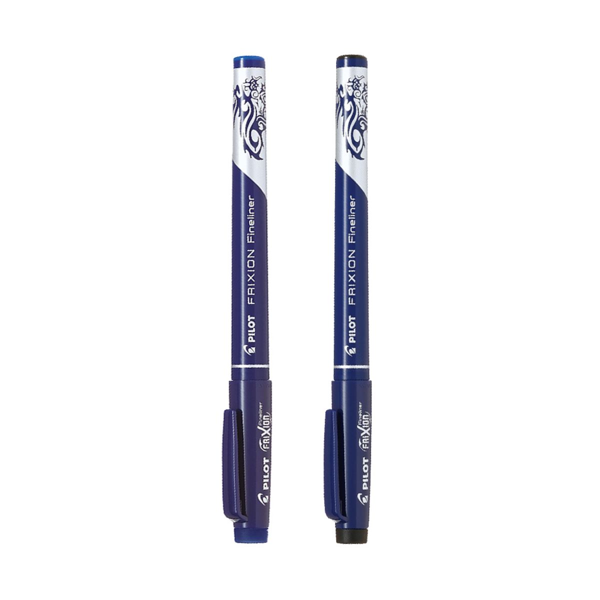 PILOT - Set 2 Marcador Frixion Fineliner Azul-Negro Pilot