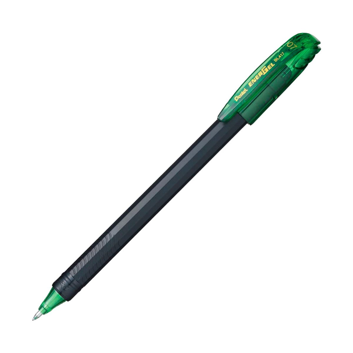 PENTEL - Lápiz Gel Makkuro 07mm Verde Lima Pentel