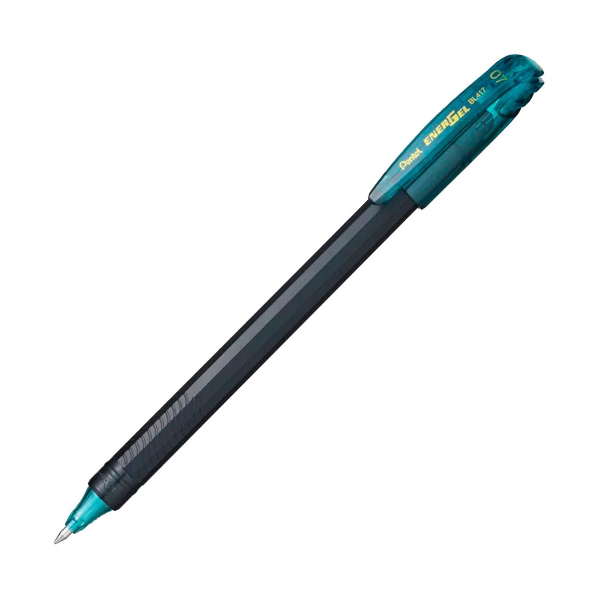 PENTEL - Lápiz Gel Makkuro 07mm Turquesa Pentel
