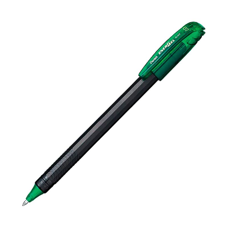 PENTEL - Lápiz Gel Makkuro 07mm Verde Pentel